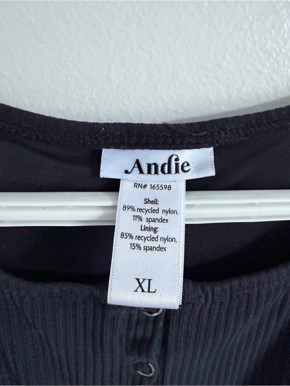 The Malibu One Piece Swimsuit - Black Women XL - Picture 6 of 6